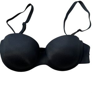 LA SENZA | Black Body Kiss Strapless Push Up Bra